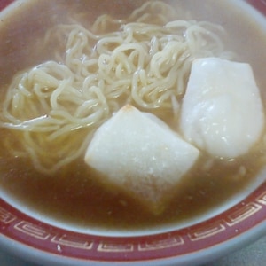 力ラーメン(餅入りラーメン)